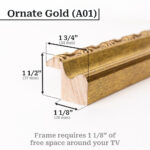 Thin Gold TV Frames - Image 9
