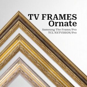 Thin Ornate TV Frames