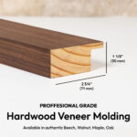 Hardwood TV Frames – Walnut, Oak, Maple & Beech - Image 4