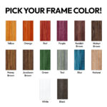 Colorful Striped Birch Picture Frame - Image 3