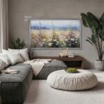 Metallic Wood TV Frames: Rose Gold, Brass & Silver - Image 12