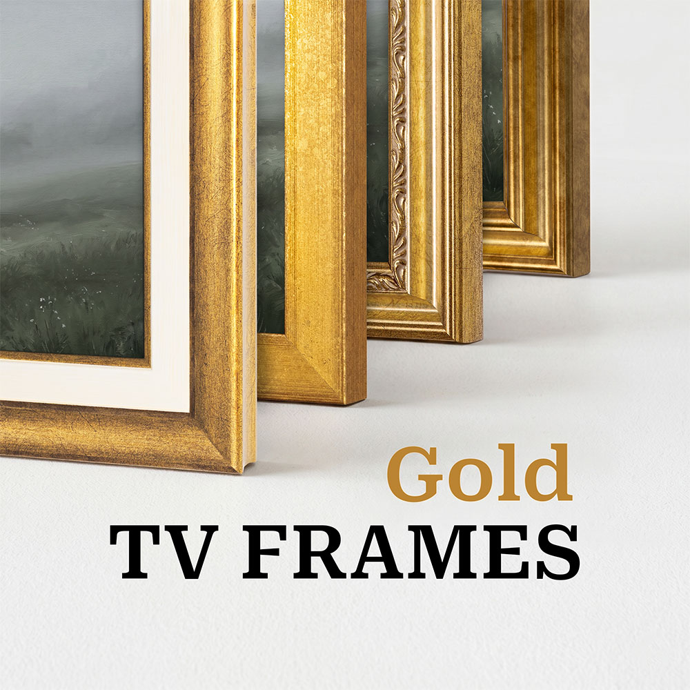 Thin Gold TV Frames