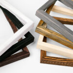 Rustic Brushed Solid Pine 20 mm Picture Frame