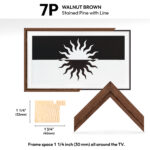 Walnut Brown TV Frames - Image 10
