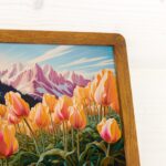Round Corner Thin Edge Oak Hardwood 14 mm Picture Frames - Image 7