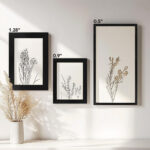 Colorful Birch Hardwood Picture Frame, 3 Width Options - Image 3