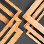 Alder Wood Picture Frame, 3 Width Options
