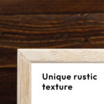 Rustic Brushed Solid Pine 20 mm Picture Frame - Image 12