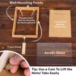 Alder Wood Picture Frame, 3 Width Options - Image 4