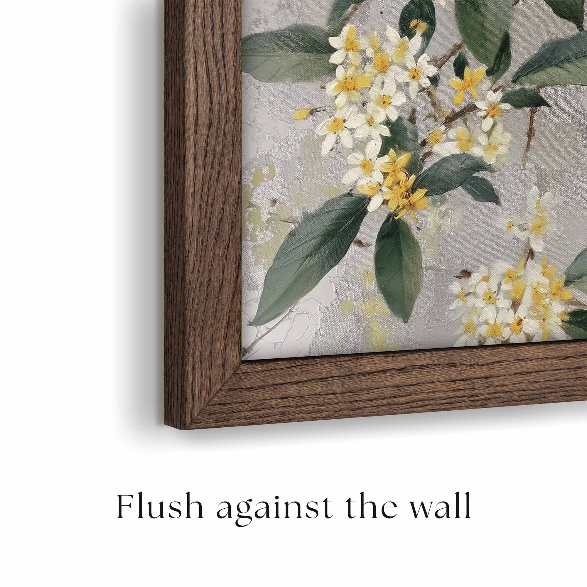 Thin Colorful OAK TV Frame