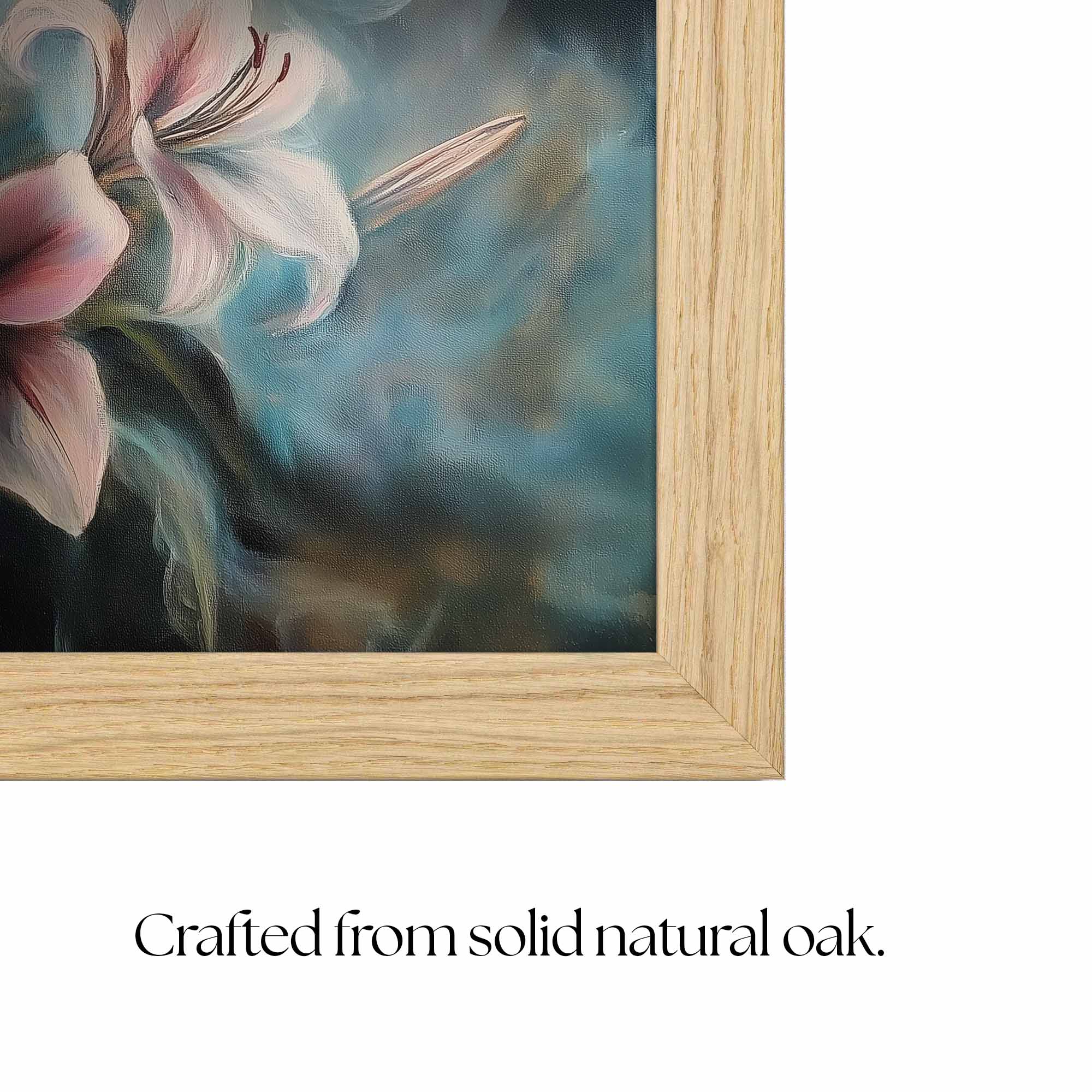 Thin Colorful OAK TV Frame