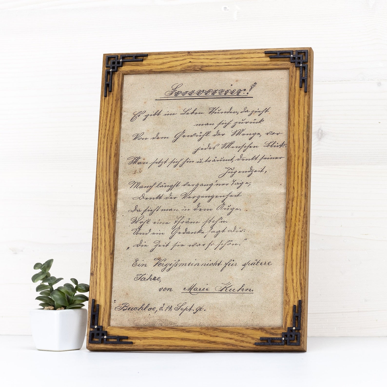 Retro Wall Art Frame, Vintage Design Farm House Photo Frame, Handmade Chalet Decor,Mid Century Modern Light Academia Decor A1 A3 24x32 24x36