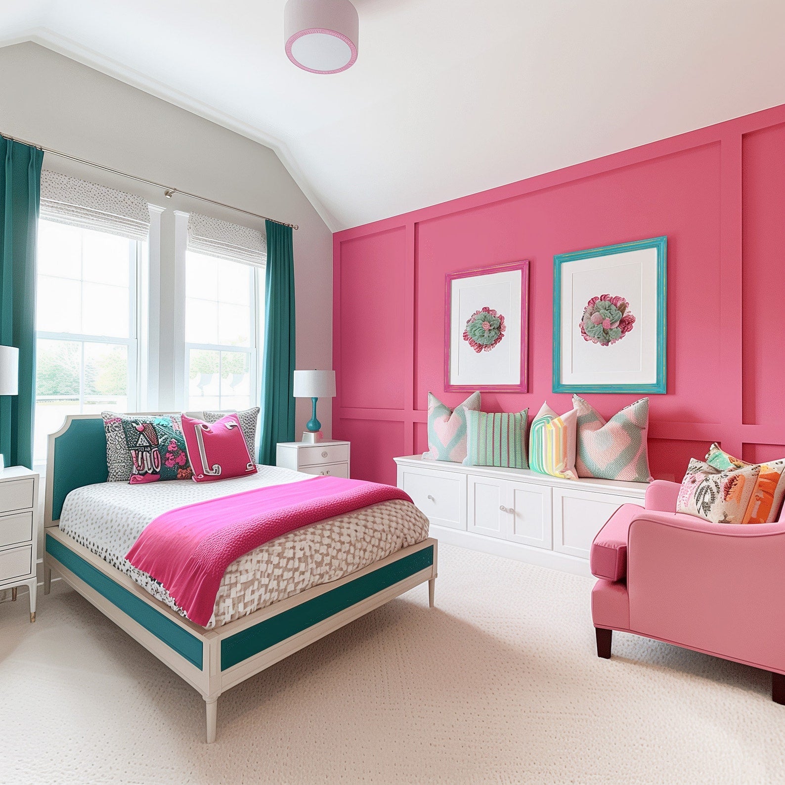 Wide Distressed Picture Frame