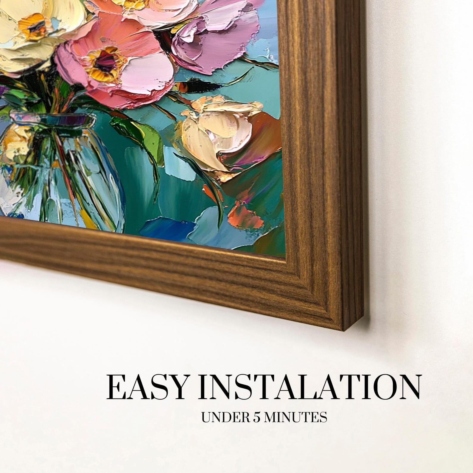 Thin Walnut TV frame