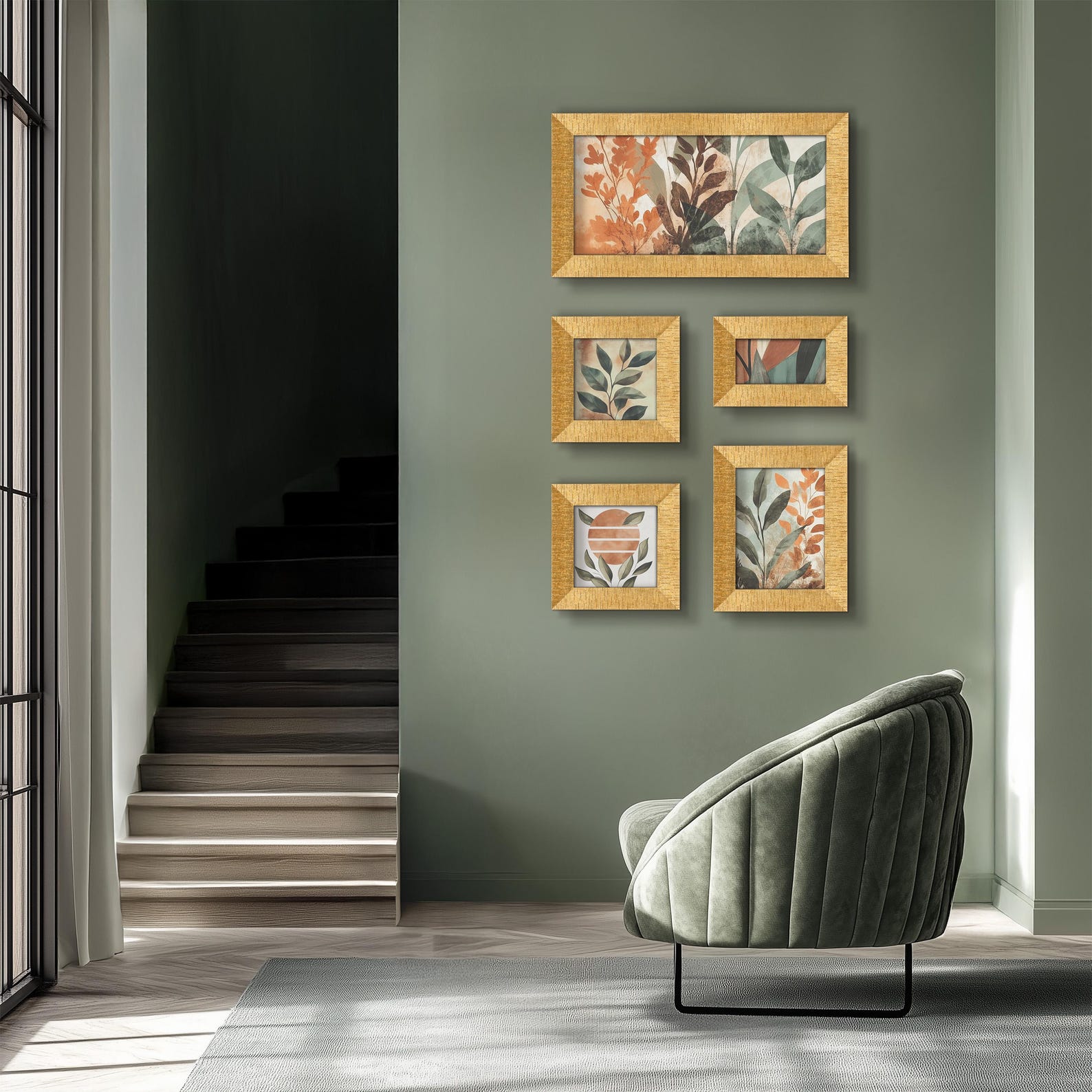 Modern Gold Picture Frame