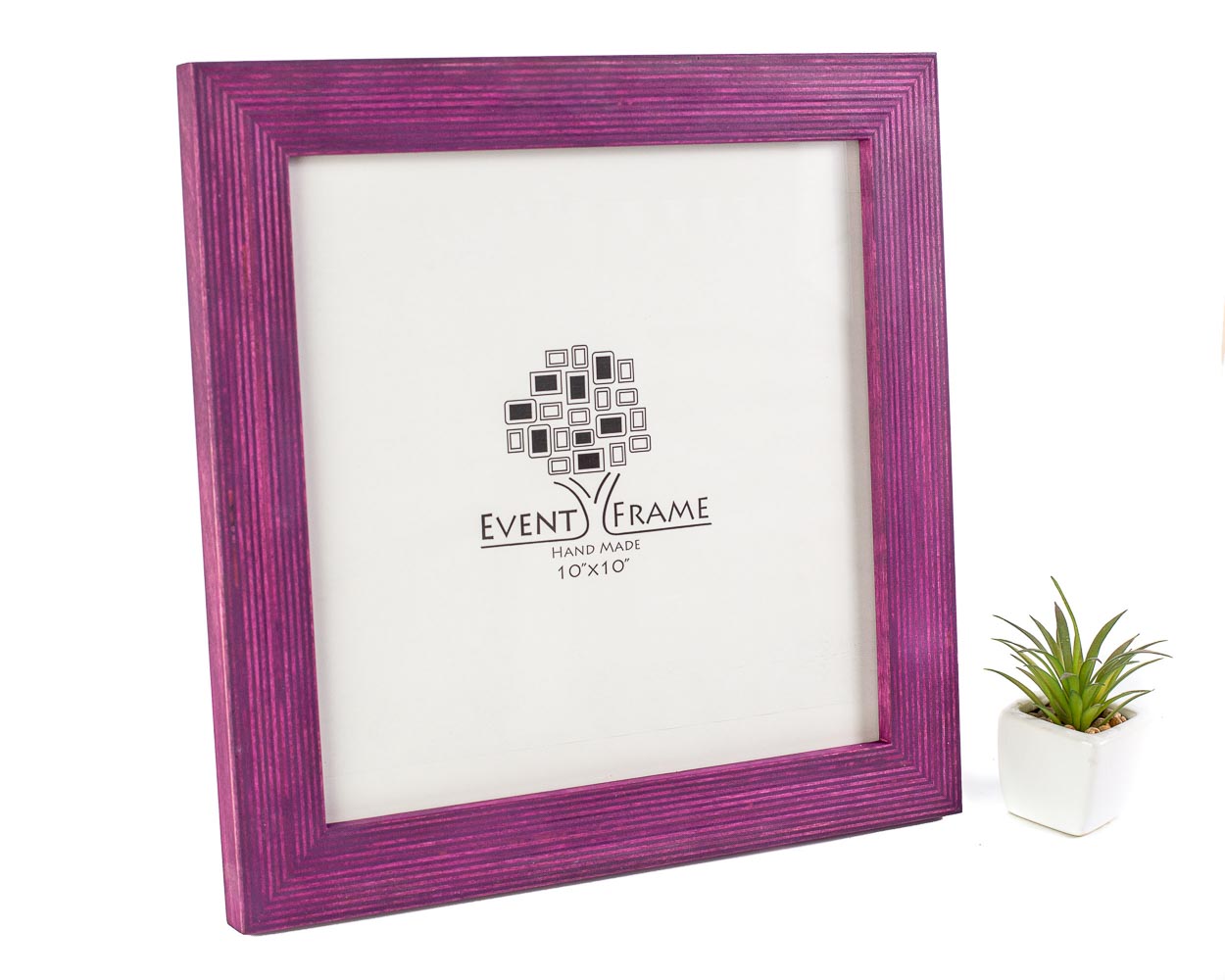 Purple Picture Frame, Wood Photo Booth Frame, Gallery Wall Frame, Costume Sizes Frame A5 A4 A3 4x4 4x6 5x5 6x8 8x10 10x12 11x14 12x16 18x24