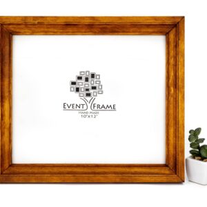 Honey Brown Wooden Picture Frame, Gallery Wall Birch Hardwood Frame, Handmade Premium Quality, Custom Size A4, A3, 6x8, 10x12, 18x24, 20x30