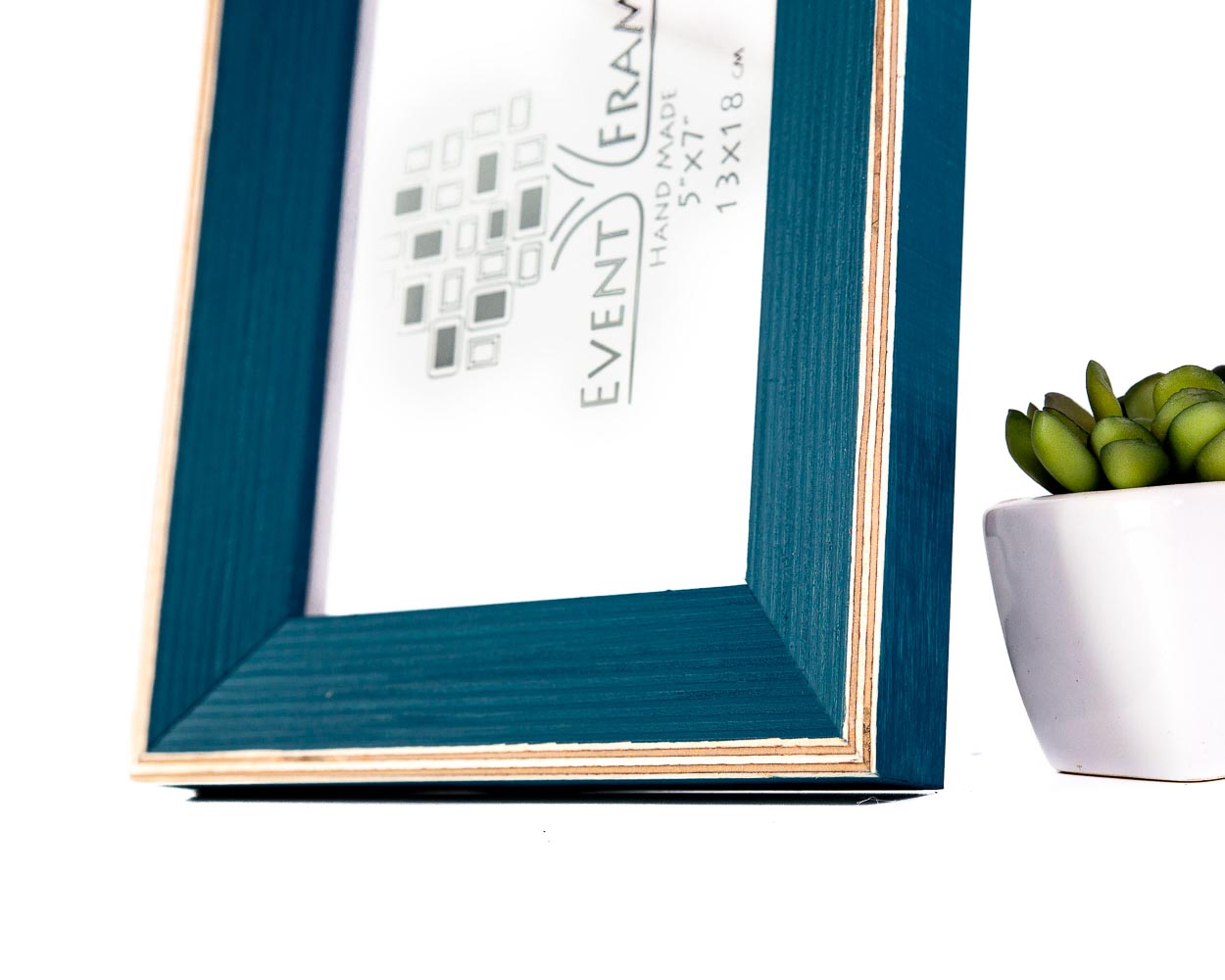 Blue Picture Frame, Wooden Photo Frame, CHOOSE SIZE, 4x4 4x6 5x5 5x7 5.5x8.5 6x6 6x8 A5 7x7 7x9 8x8 8.5X11 8x10 A4 10x10 8x12 11X14 A3 20x30