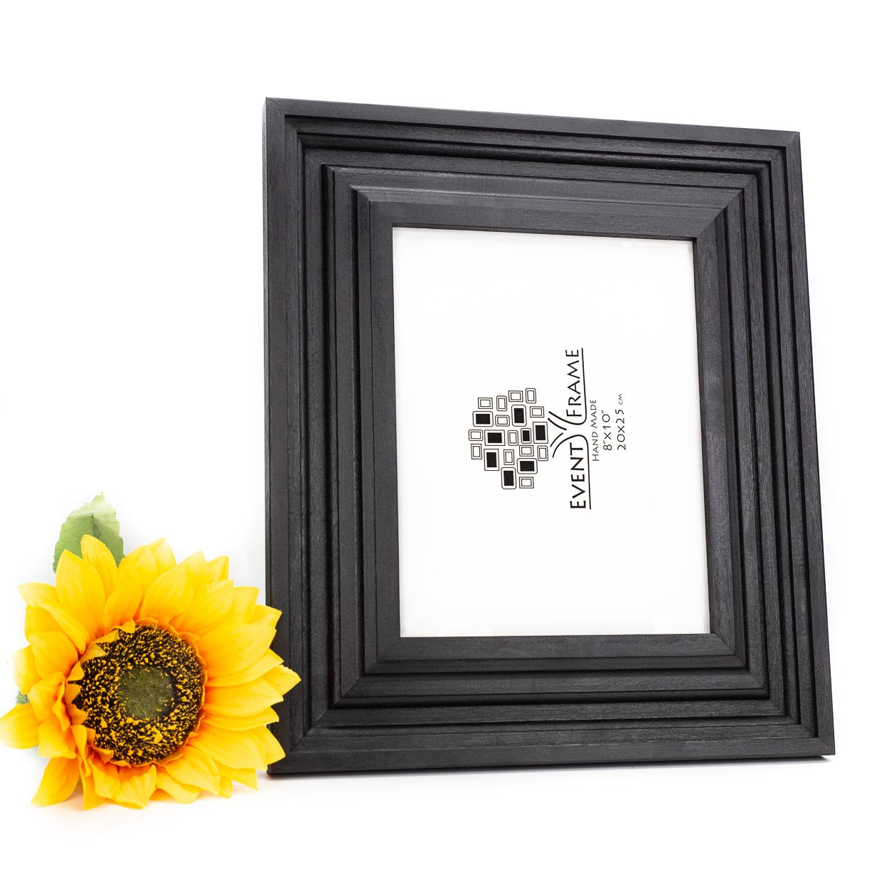 Colorful Vintage Style Photo Frame from Solid Birch Hardwood 3 inch wide