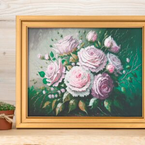 Gold Vintage Style Photo Frame from Solid Birch Hardwood