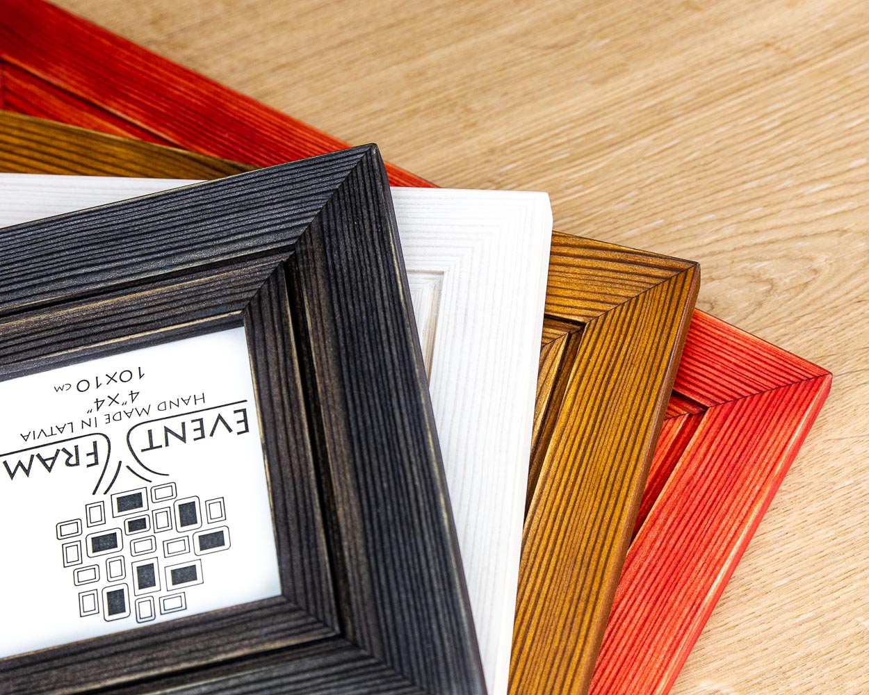 Colorful Modern Design Solid Pine Hardwood Picture Frame