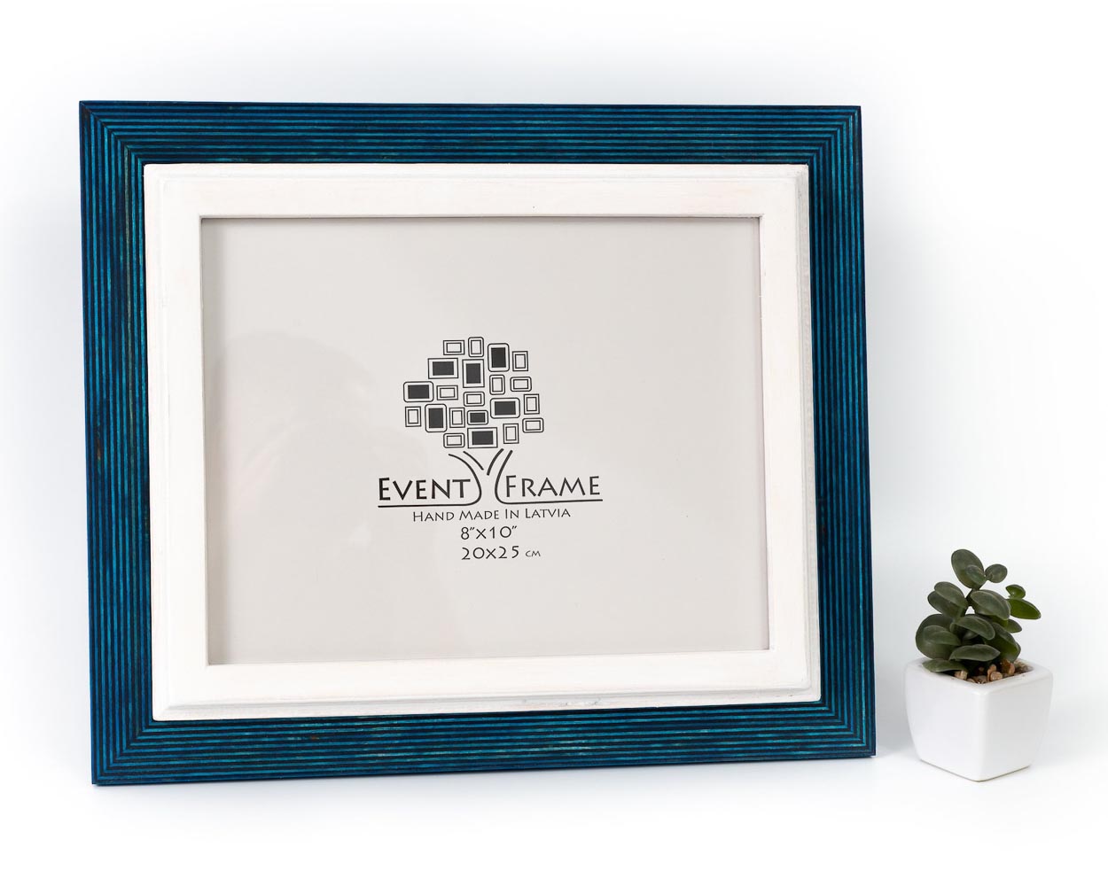 Blue and White Artistic Painting Frame, Wall art Photo Frame, ANY CUSTOM SIZES: 8x10, 8x12, 11x14, 9x11, 9x12, 10x10, 10x13, 12x14, 14x18