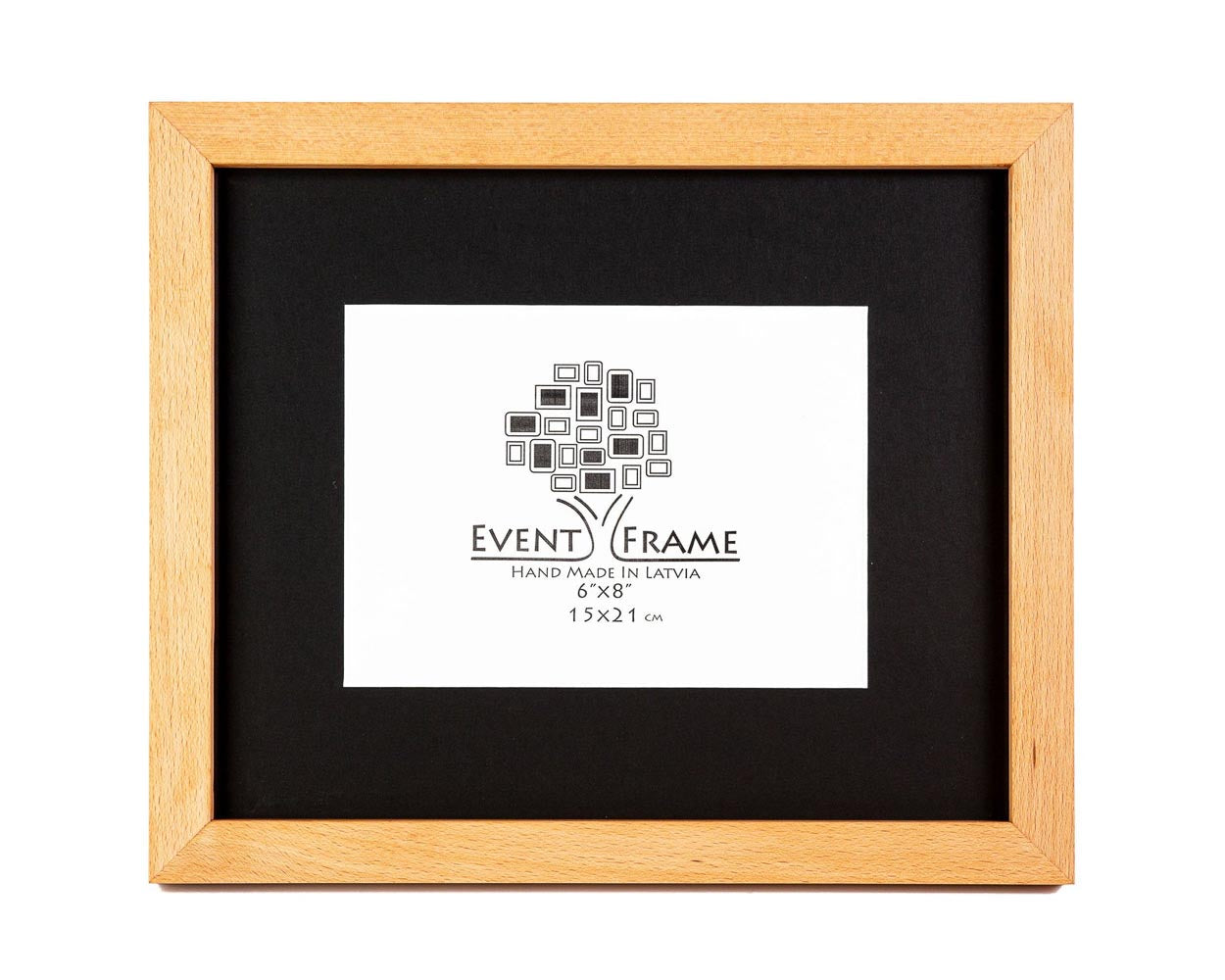 Modern Design Solid European Beech Hardwood Photo Frame 25mm