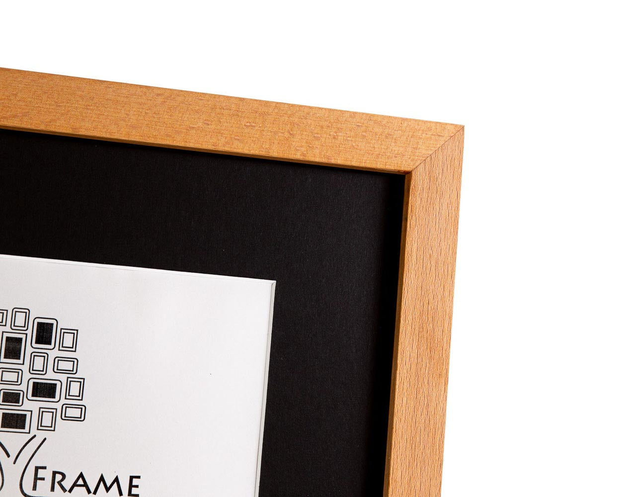 Modern Design Solid European Beech Hardwood Photo Frame 25mm