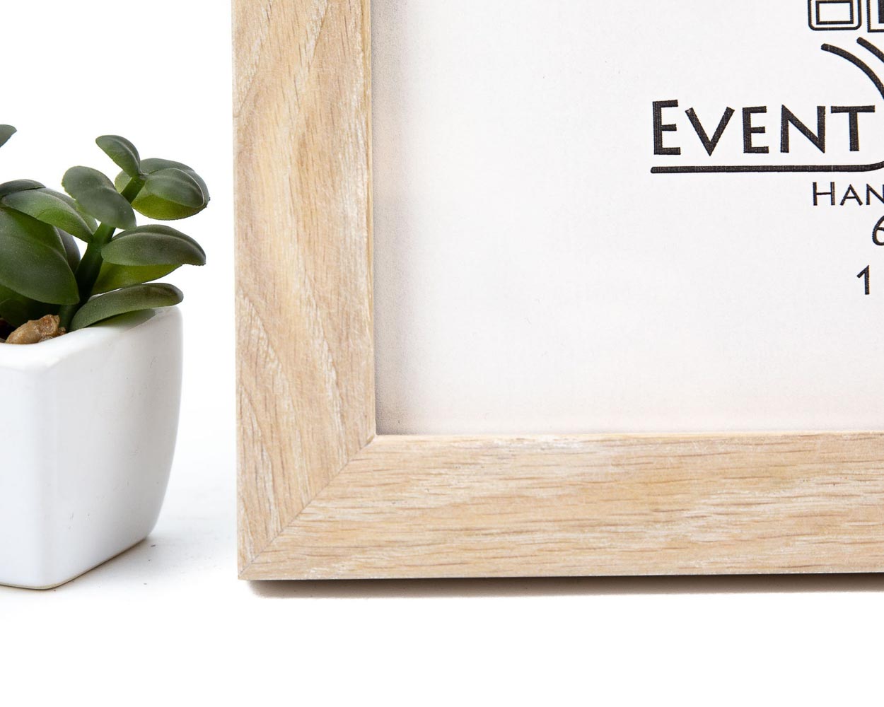 Bleached Oak Wooden Photo Frame, White Farmhouse Picture Frame, Photo Frame for Wall Art 5x7, A1, 8x10, 11x14, 12x16, 12x18, 16x20, 18x24