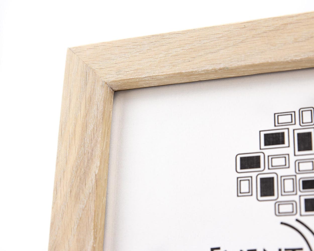 Bleached Oak Wooden Photo Frame, White Farmhouse Picture Frame, Photo Frame for Wall Art 5x7, A1, 8x10, 11x14, 12x16, 12x18, 16x20, 18x24