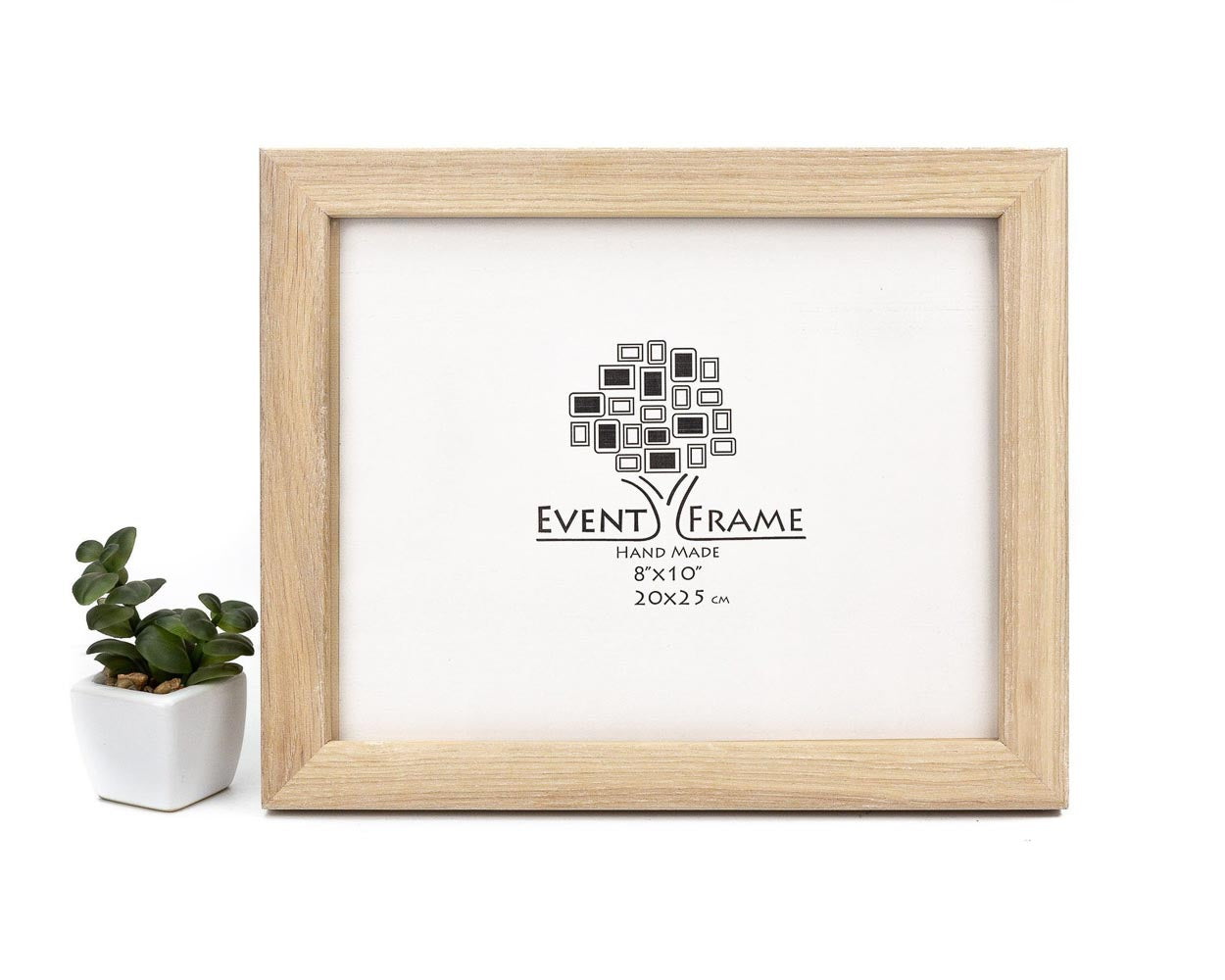 Bleached Oak Wooden Photo Frame, White Farmhouse Picture Frame, Photo Frame for Wall Art 5x7, A1, 8x10, 11x14, 12x16, 12x18, 16x20, 18x24