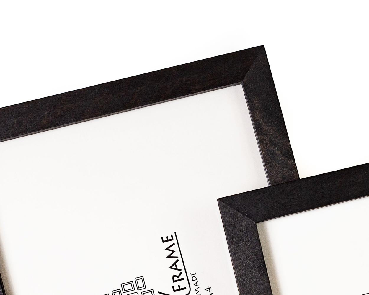 Black Color Birch Picture for Wall Art, Molding Width 23 mm, Custom Picture Frame A2, A3, A4, 8x10, 8.5x11, 9x12, 11x14, 11x17, 18x20, 16x20