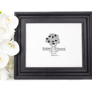 Elegant Black Wooden Frame for Wall Art, Handmade Flat Style Picture Frame, Any Custom Size A4, A3, A2, A1, 8x10, 9x12, 11x14, 16x20, 24x18